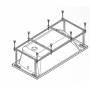Каркас SANTEK Каледония 160 1.WH30.2.389 Каркас SANTEK Каледония 160 1.WH30.2.389. Фото