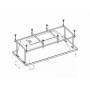 Каркас для ванны ROCA Becool 170х80 ZRU9302853 Каркас для ванны ROCA Becool 170х80 ZRU9302853. Фото
