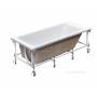 Ванна ROCA Easy 170x70 прямоугольная белая ZRU9302905. Фото