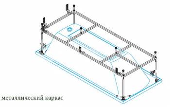 Каркас для ванны CEZARES Eco EMP120-180MF Каркас для ванны CEZARES Eco EMP120-180MF. Фото