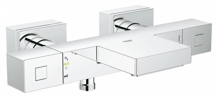 Термостатический смеситель для ванны GROHE Grohtherm Cube 34497000. Фото