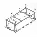 Каркас SANTEK Каледония 160 1.WH30.2.389 Каркас SANTEK Каледония 160 1.WH30.2.389. Фото