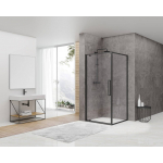 Душевой уголок BLACK & WHITE Stellar Wind Black S877 1000 Душевой уголок BLACK & WHITE Stellar Wind Black S877 1000. Фото